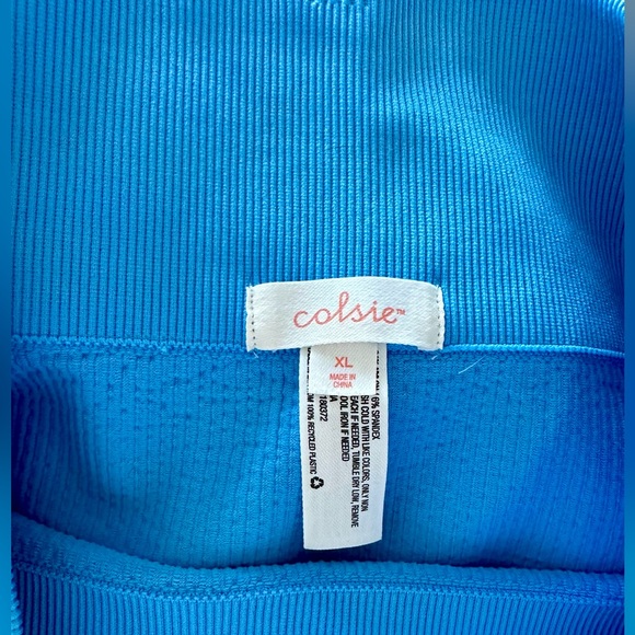 Colsie Ribbed Bralette + Short Set - Picture 7 of 7